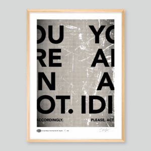 act-accordingly-poster-natur ACT ACCORDINGLY